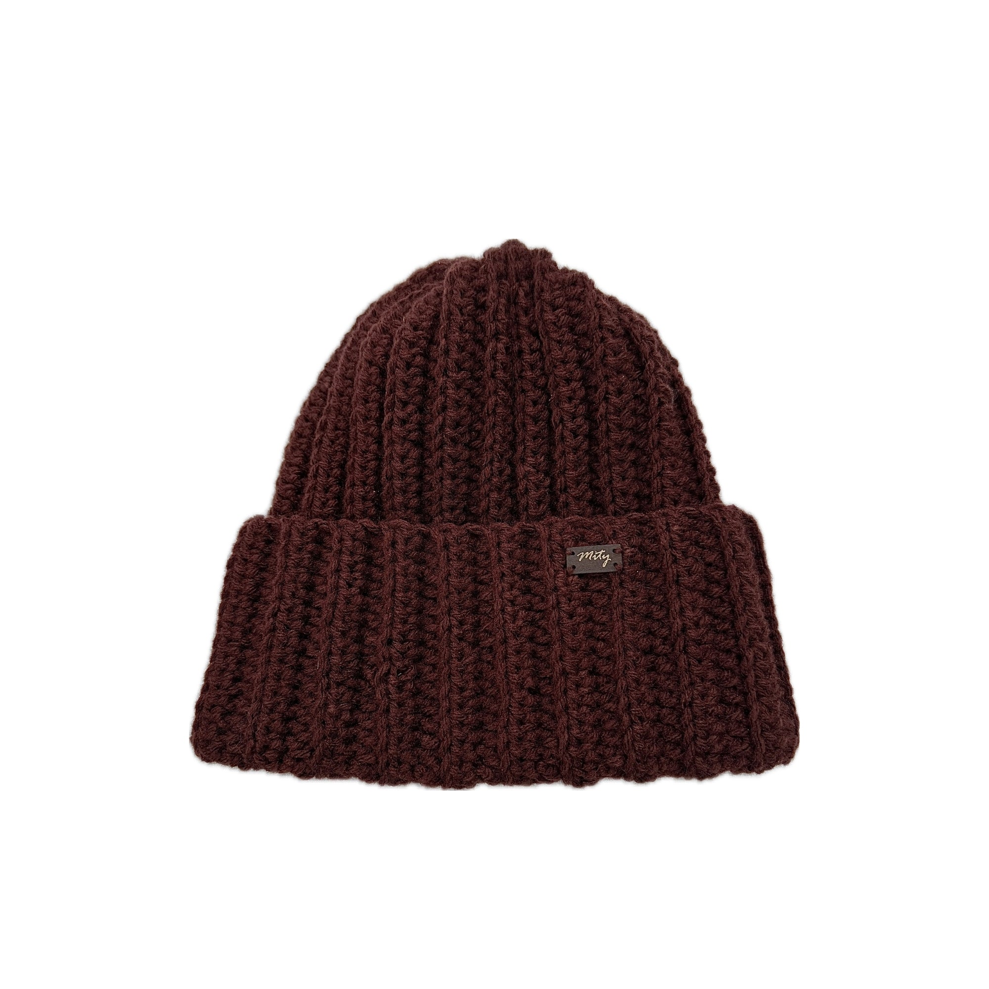 Čepice - red velvet